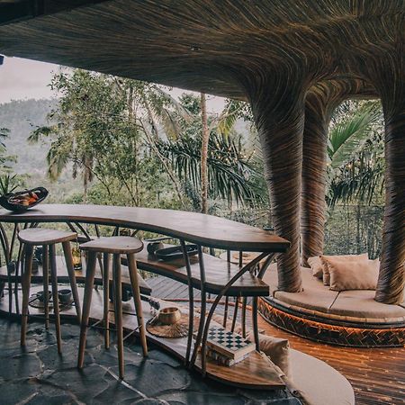 Hideout Eco Bamboo House Bali Villa Selat Bagian luar foto