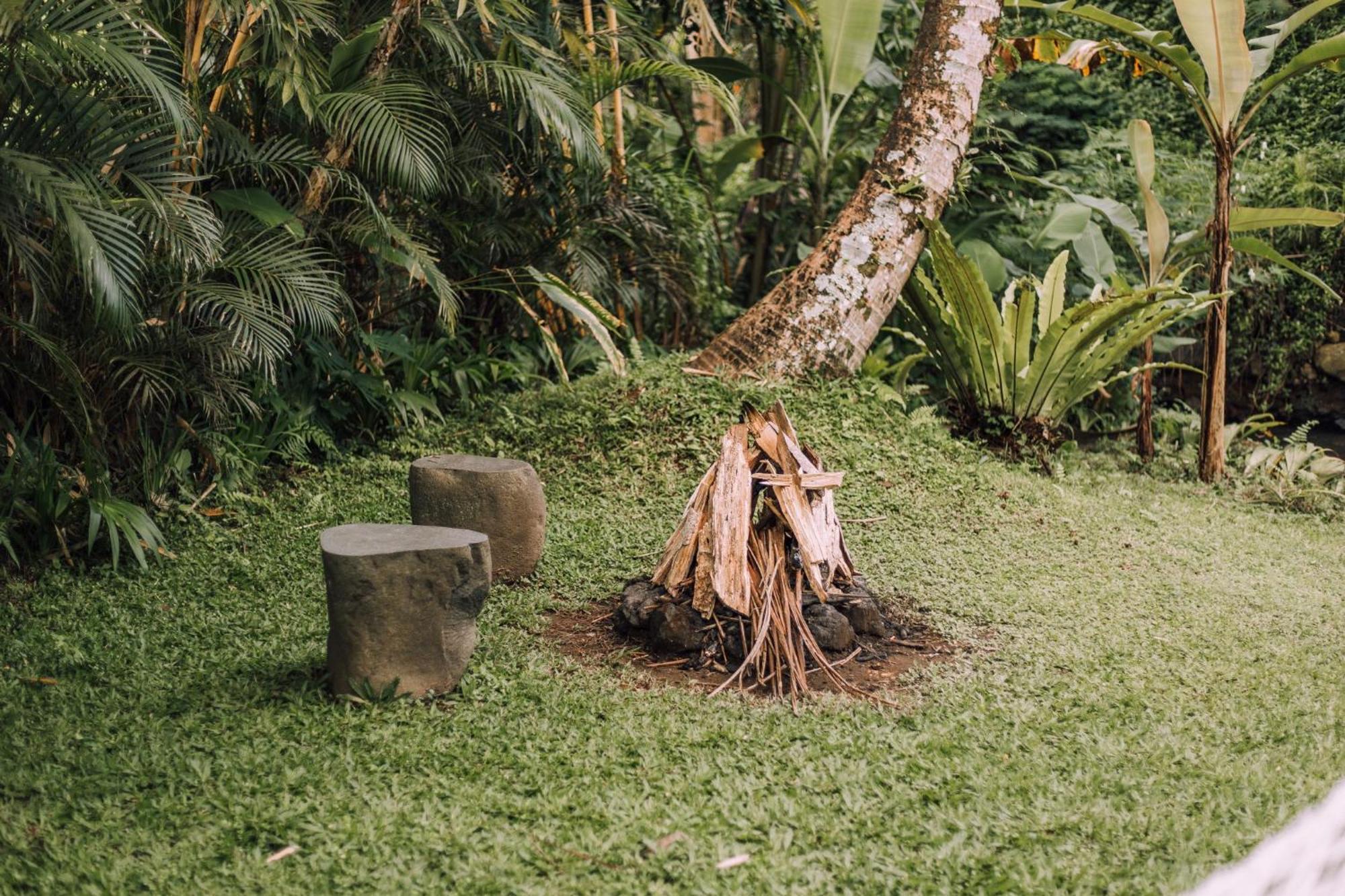 Hideout Eco Bamboo House Bali Villa Selat Bagian luar foto