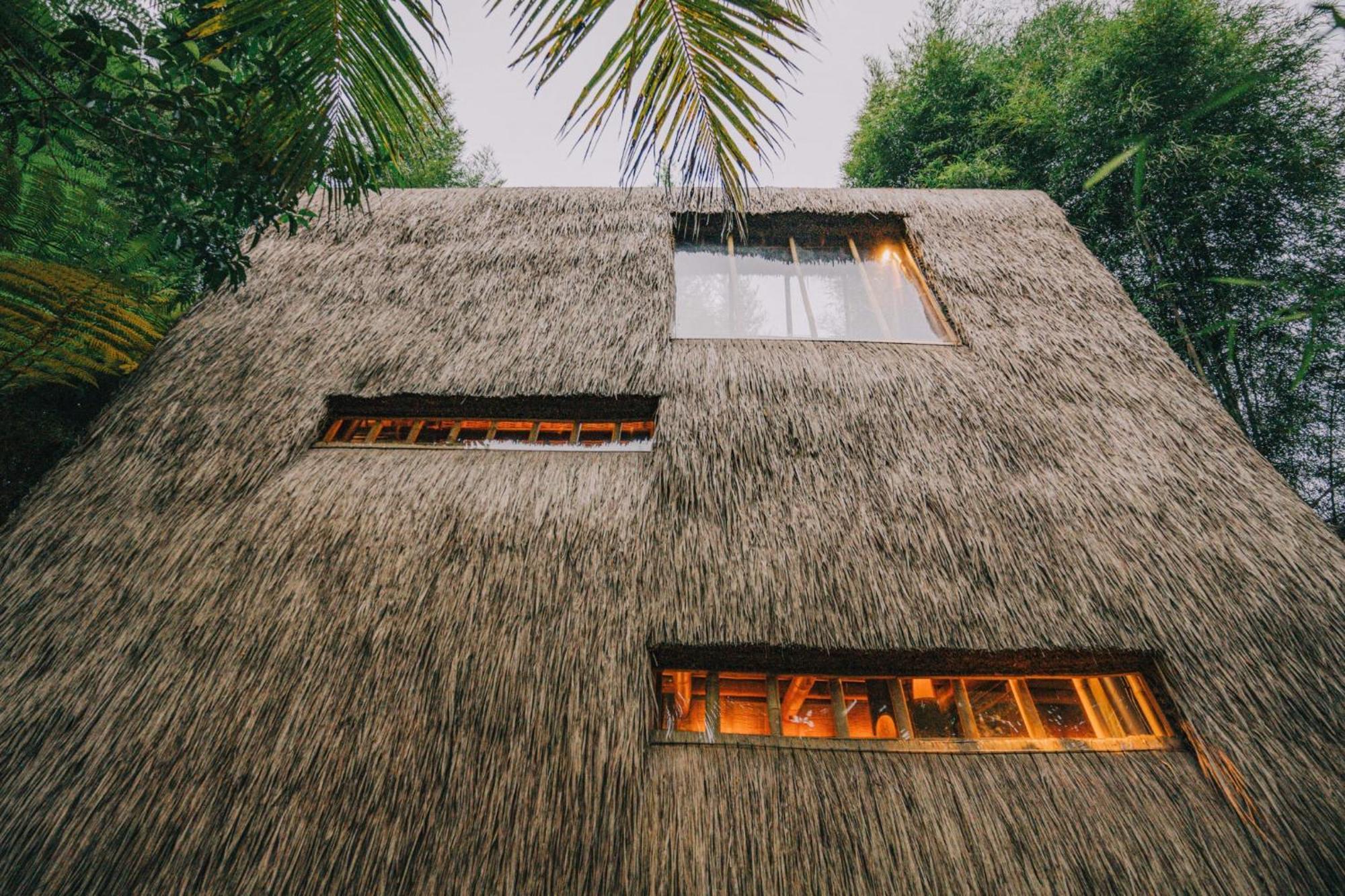 Hideout Eco Bamboo House Bali Villa Selat Bagian luar foto