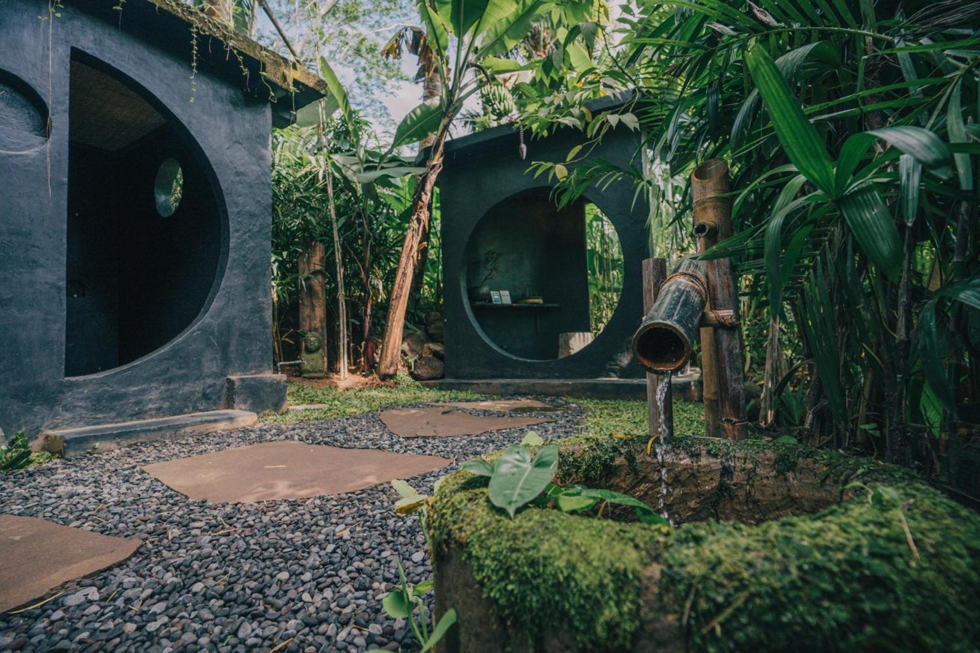 Hideout Eco Bamboo House Bali Villa Selat Ruang foto