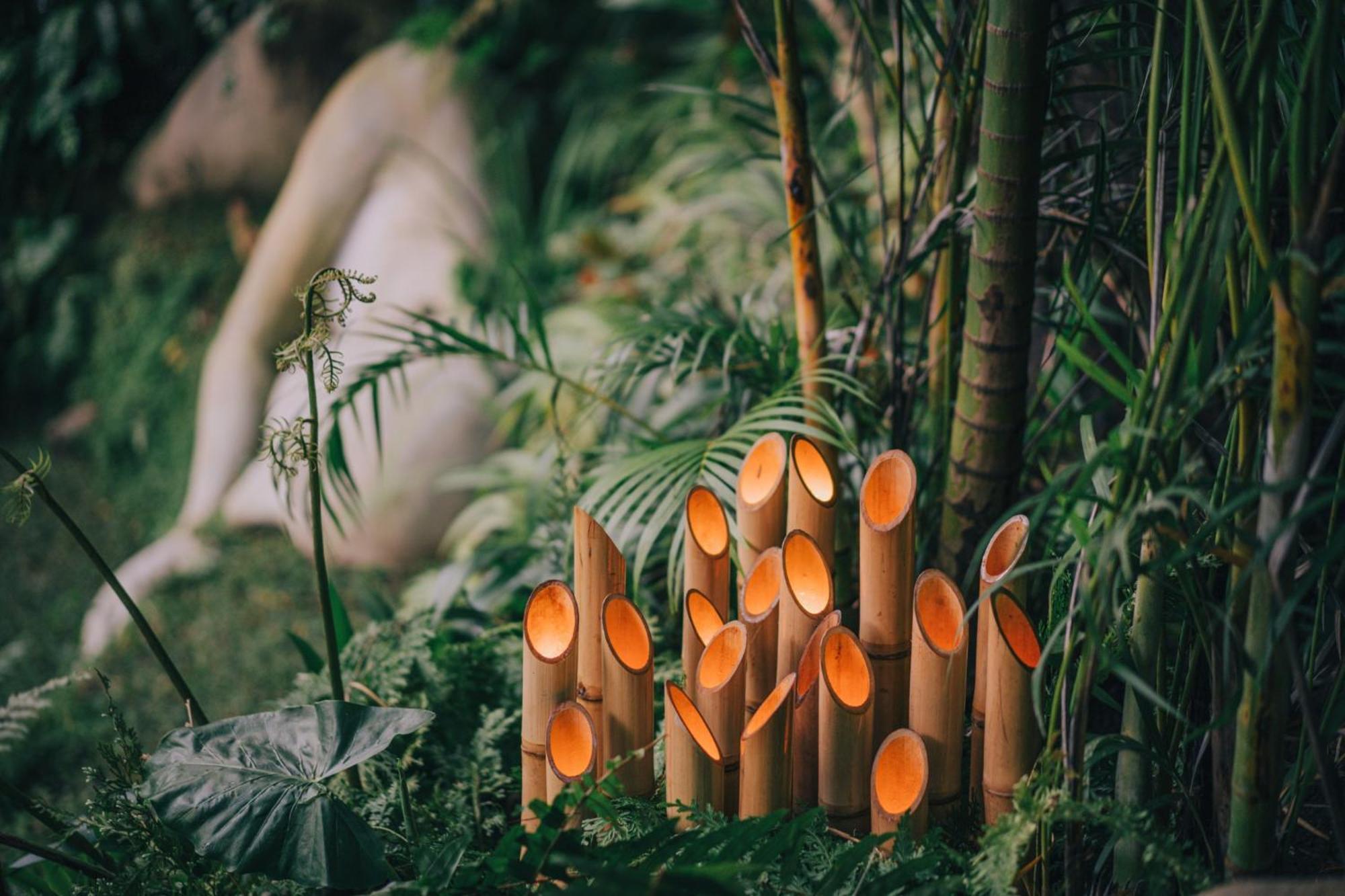 Hideout Eco Bamboo House Bali Villa Selat Ruang foto