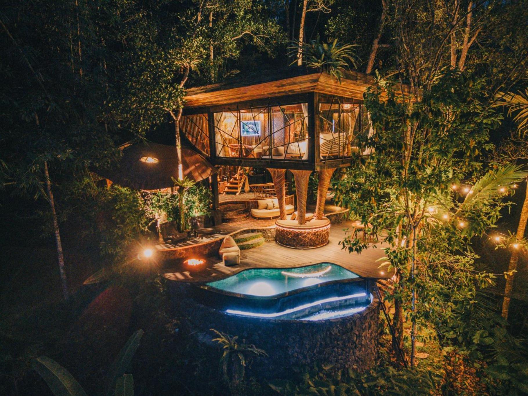 Hideout Eco Bamboo House Bali Villa Selat Bagian luar foto