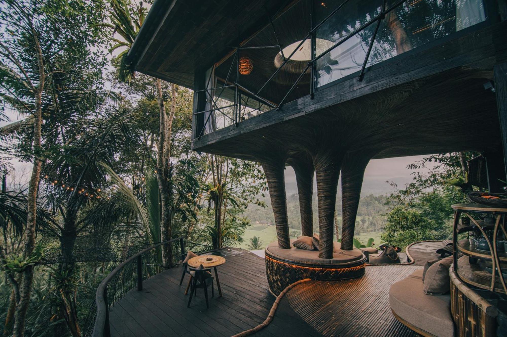 Hideout Eco Bamboo House Bali Villa Selat Ruang foto