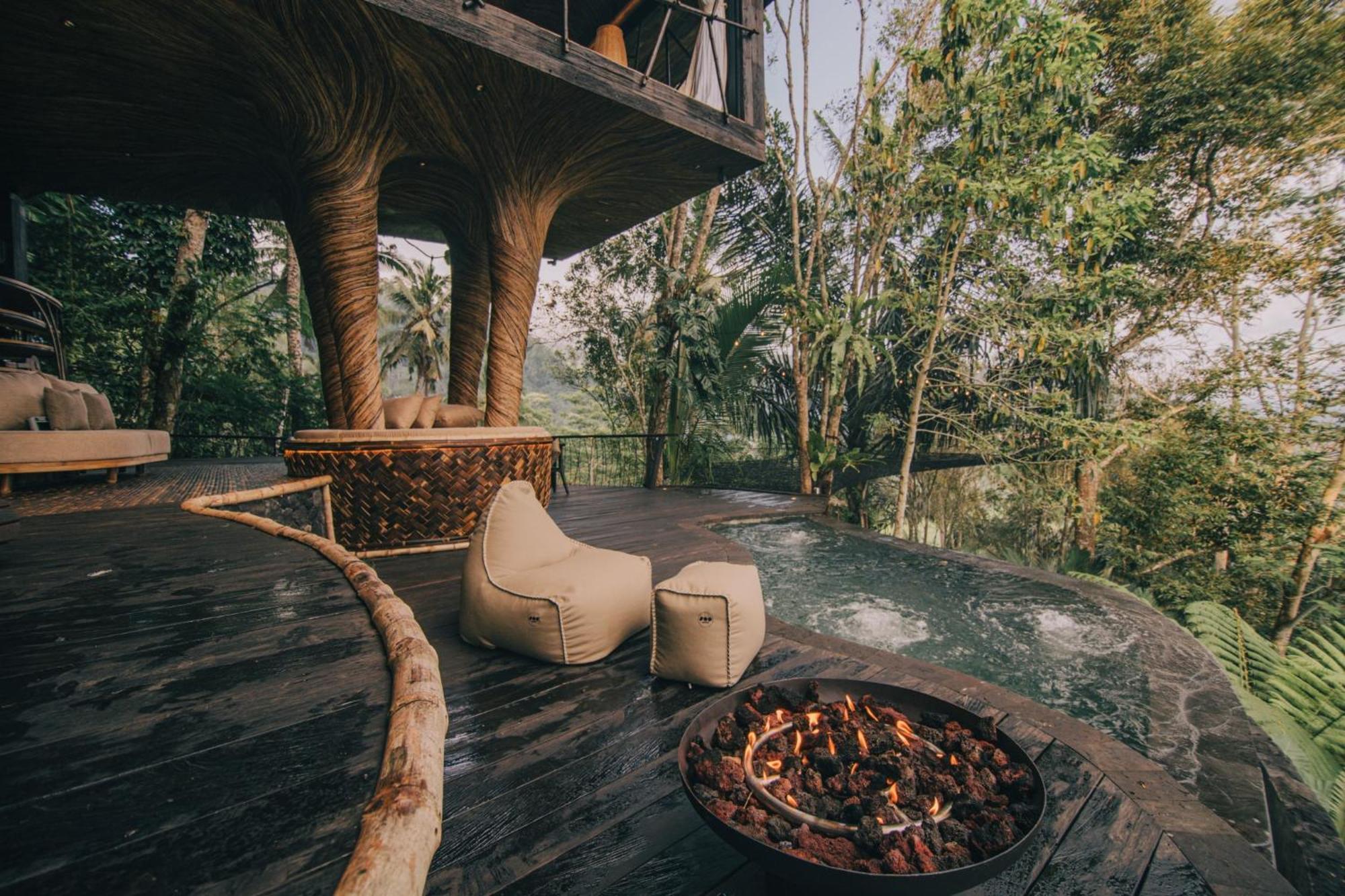 Hideout Eco Bamboo House Bali Villa Selat Ruang foto