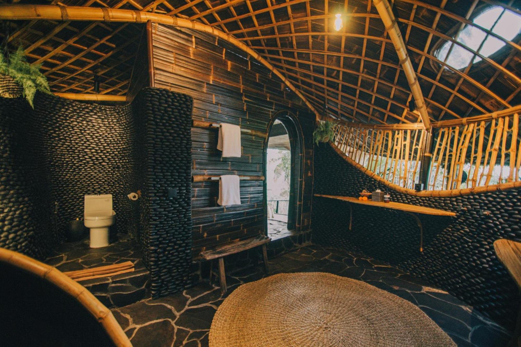 Hideout Eco Bamboo House Bali Villa Selat Bagian luar foto