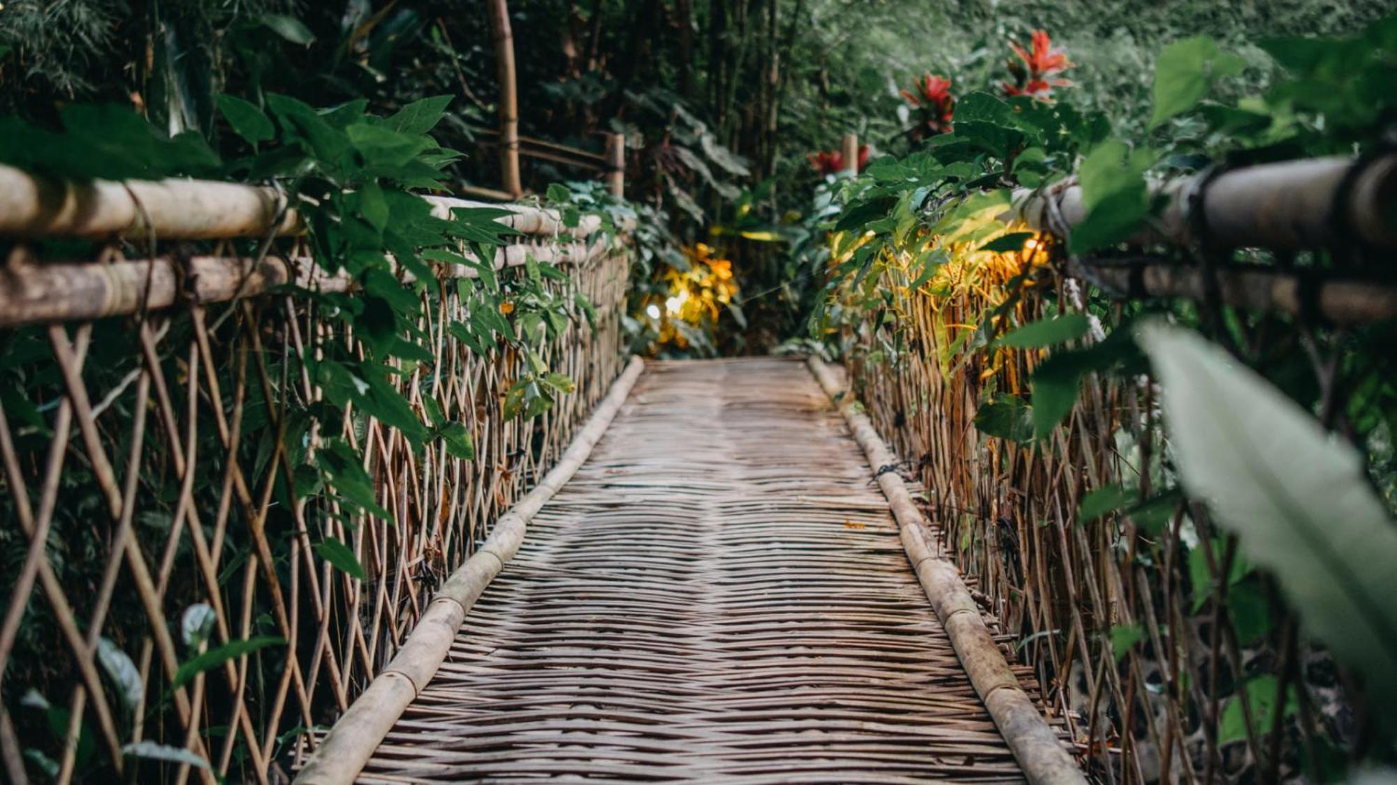 Hideout Eco Bamboo House Bali Villa Selat Ruang foto