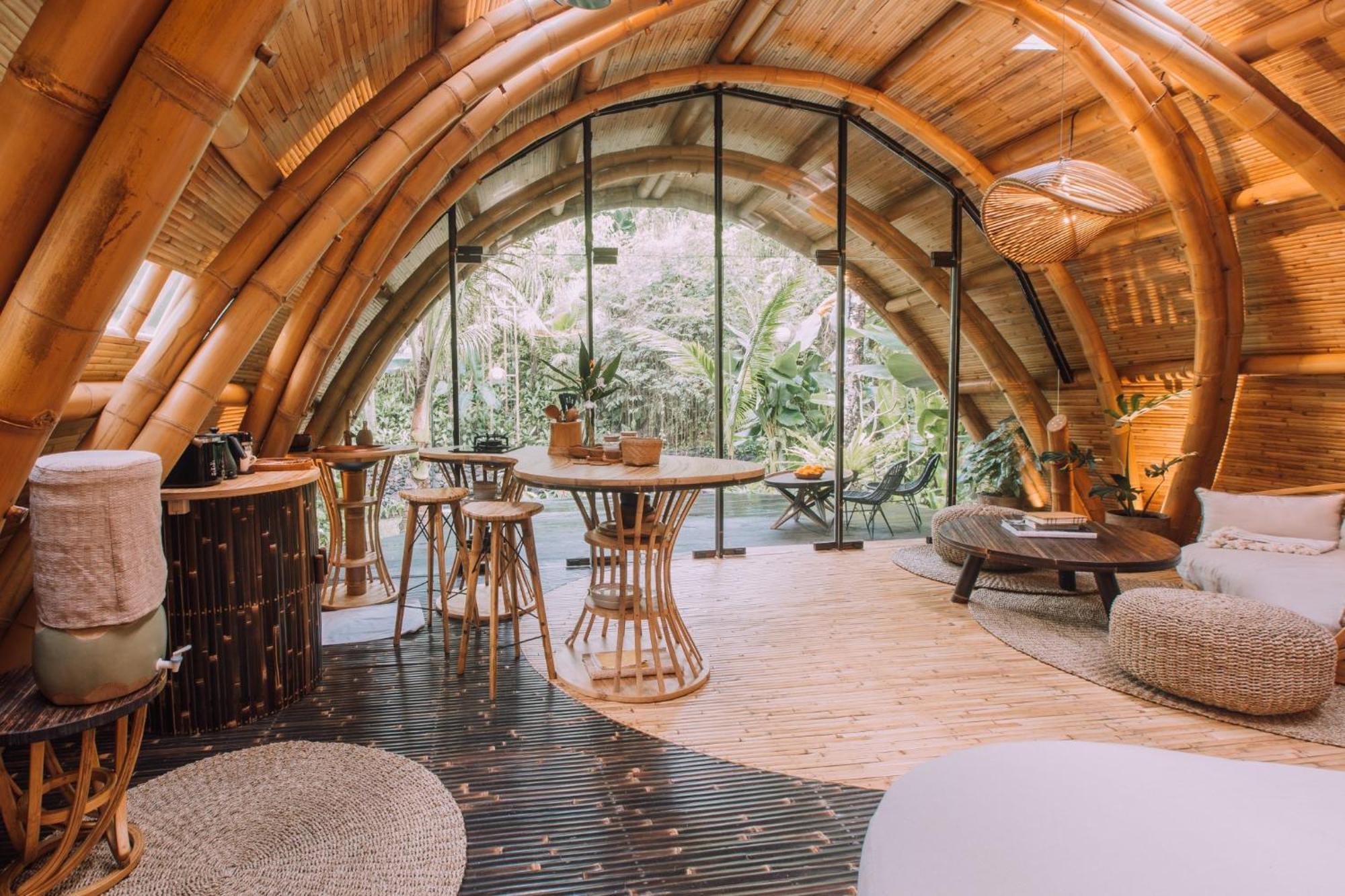 Hideout Eco Bamboo House Bali Villa Selat Ruang foto
