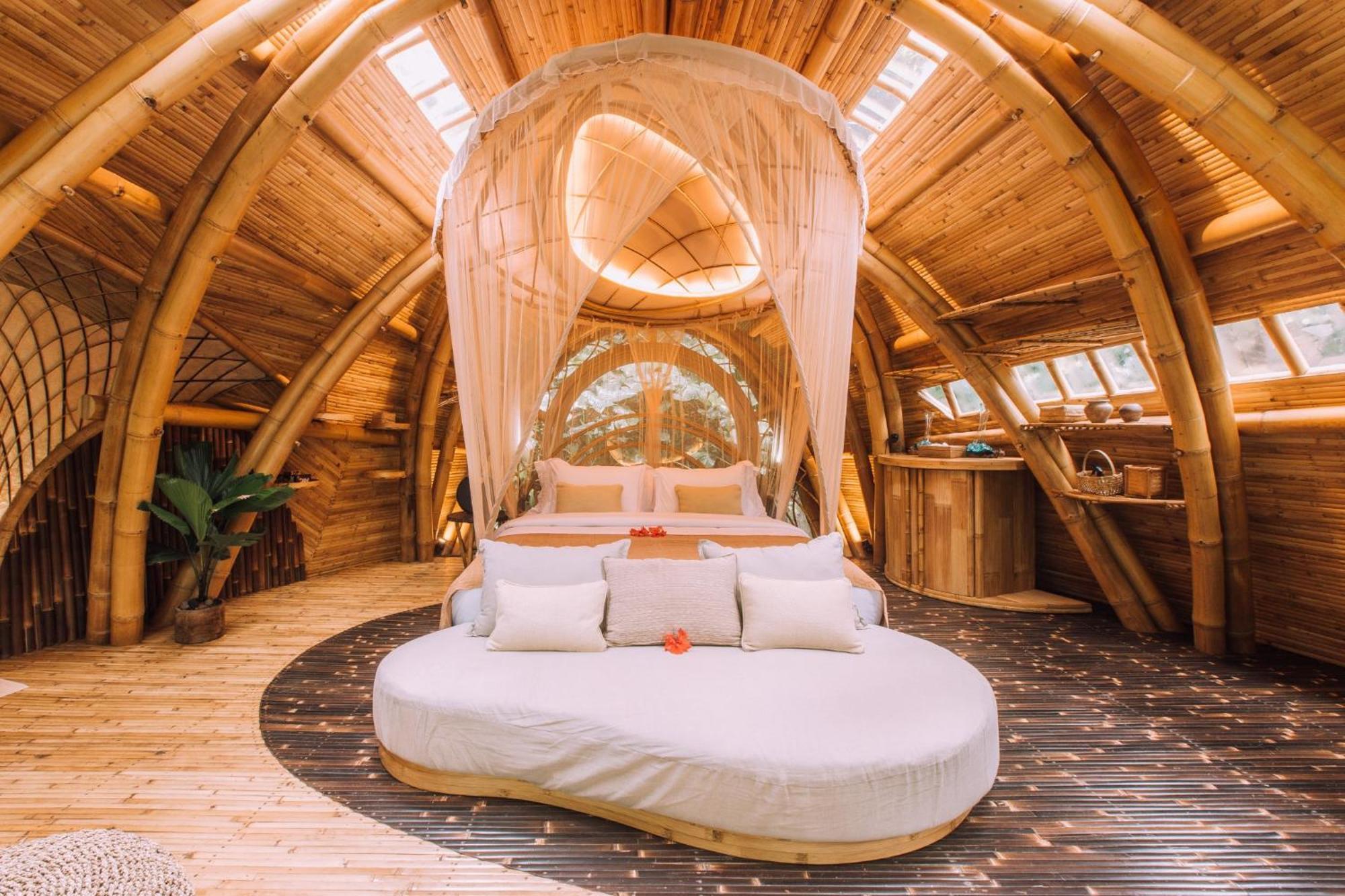 Hideout Eco Bamboo House Bali Villa Selat Bagian luar foto