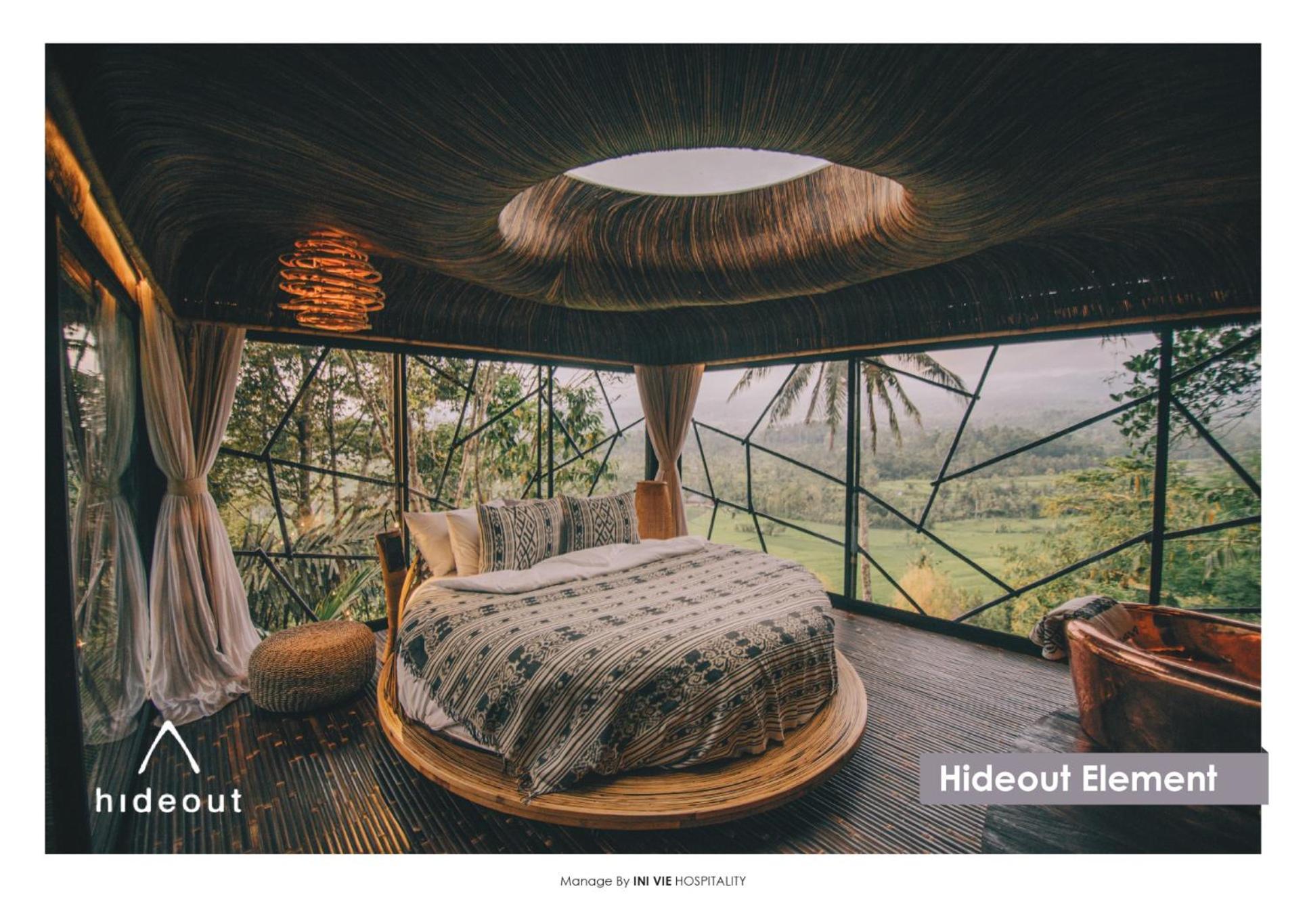 Hideout Eco Bamboo House Bali Villa Selat Ruang foto