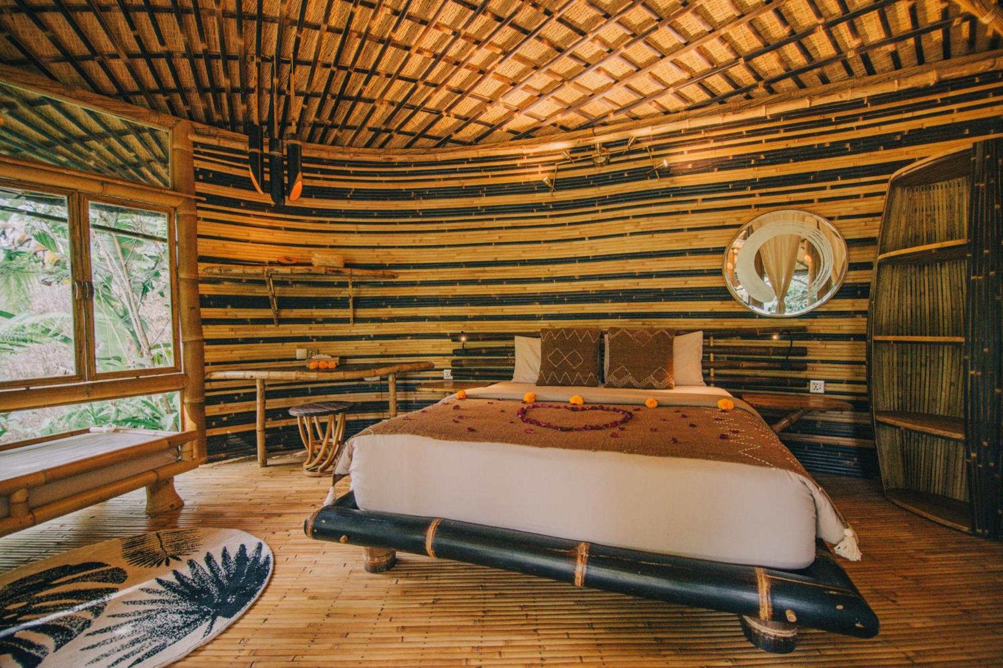 Hideout Eco Bamboo House Bali Villa Selat Ruang foto